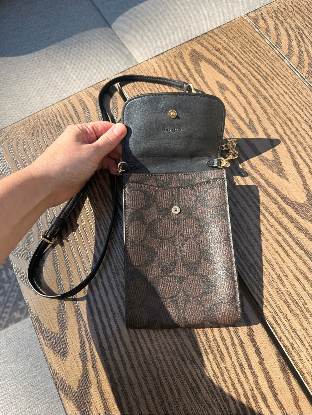 Coach Phone Crossbody Bag - Picture 2 of 3